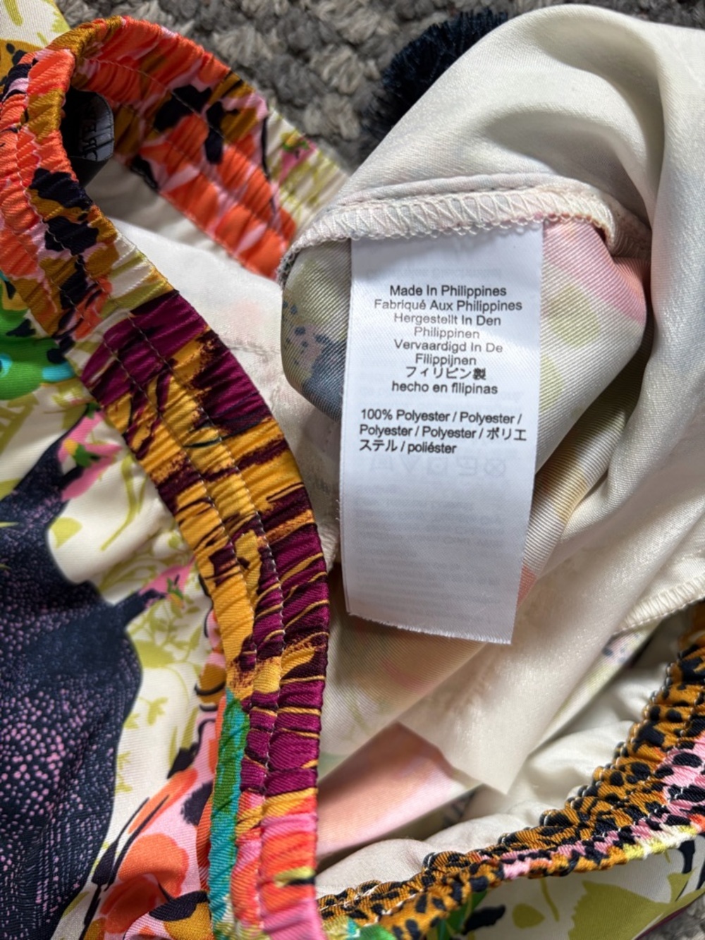 J Crew Vibrant Safari Animal Print Pants - Multicolor 0 - Picture 7 of 13